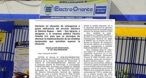 Declaran Emergencia en el Servicio Eléctrico del Sistema Jaén-San Ignacio-Bagua