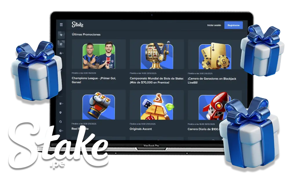 Bonificaciones y promociones Stake